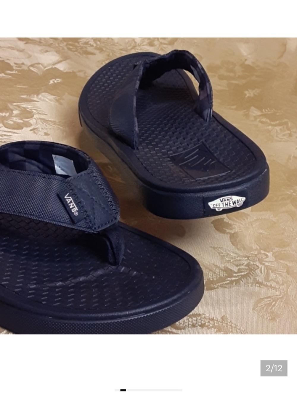 Vans UltraCush Sea Esta Flip Flop Sandals - Breathable EVA Sole - Picture 2 of 10